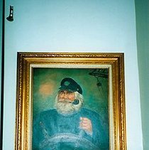 [Captain with Pipe and Mast]